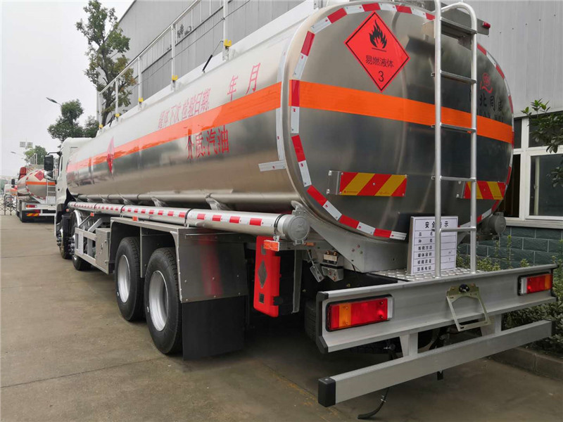 東風(fēng)天龍前四后八30方鋁合金運(yùn)油車